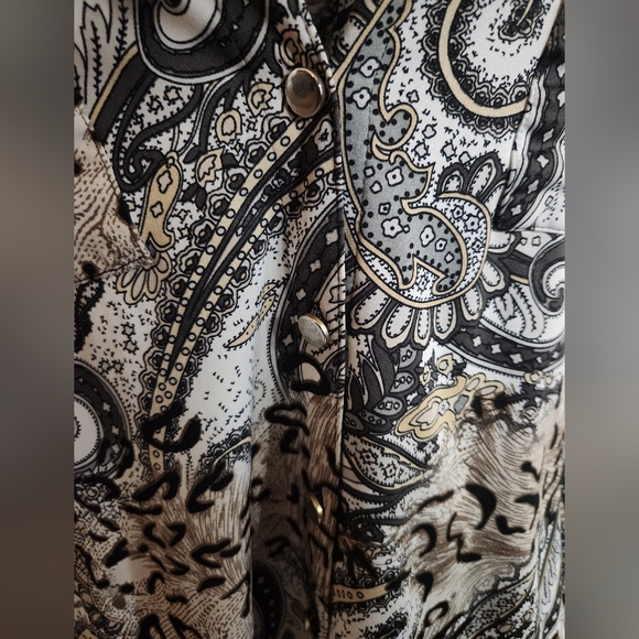 Notations Plus Size Dress Blouse - Picture 3 of 3